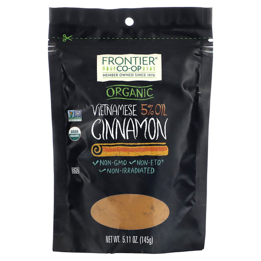 Organic Vietnamese Cinnamon by Frontier Co-op - 5.11 oz, USDA Certified - Image 1