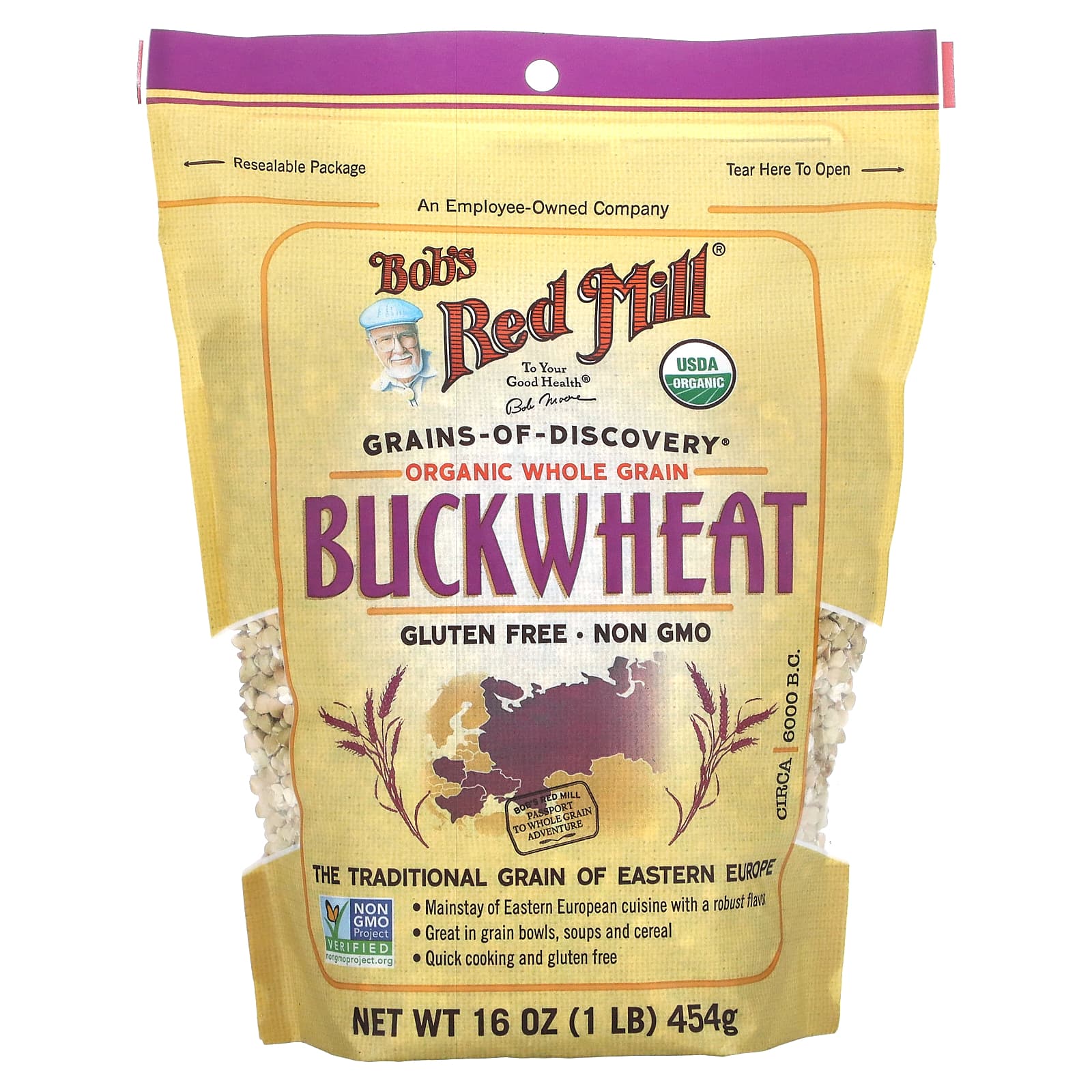 Organic Buckwheat - Gluten-Free &  Non GMO - Bob's Red Mill - Image 1
