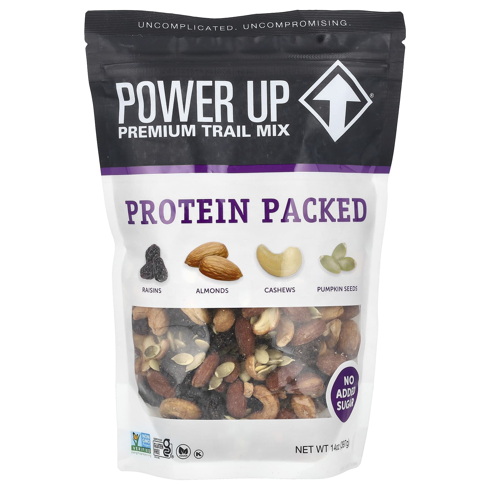 Power Up, Protein Packed Premium Trail Mix, 14 oz (397 g) - Image 1