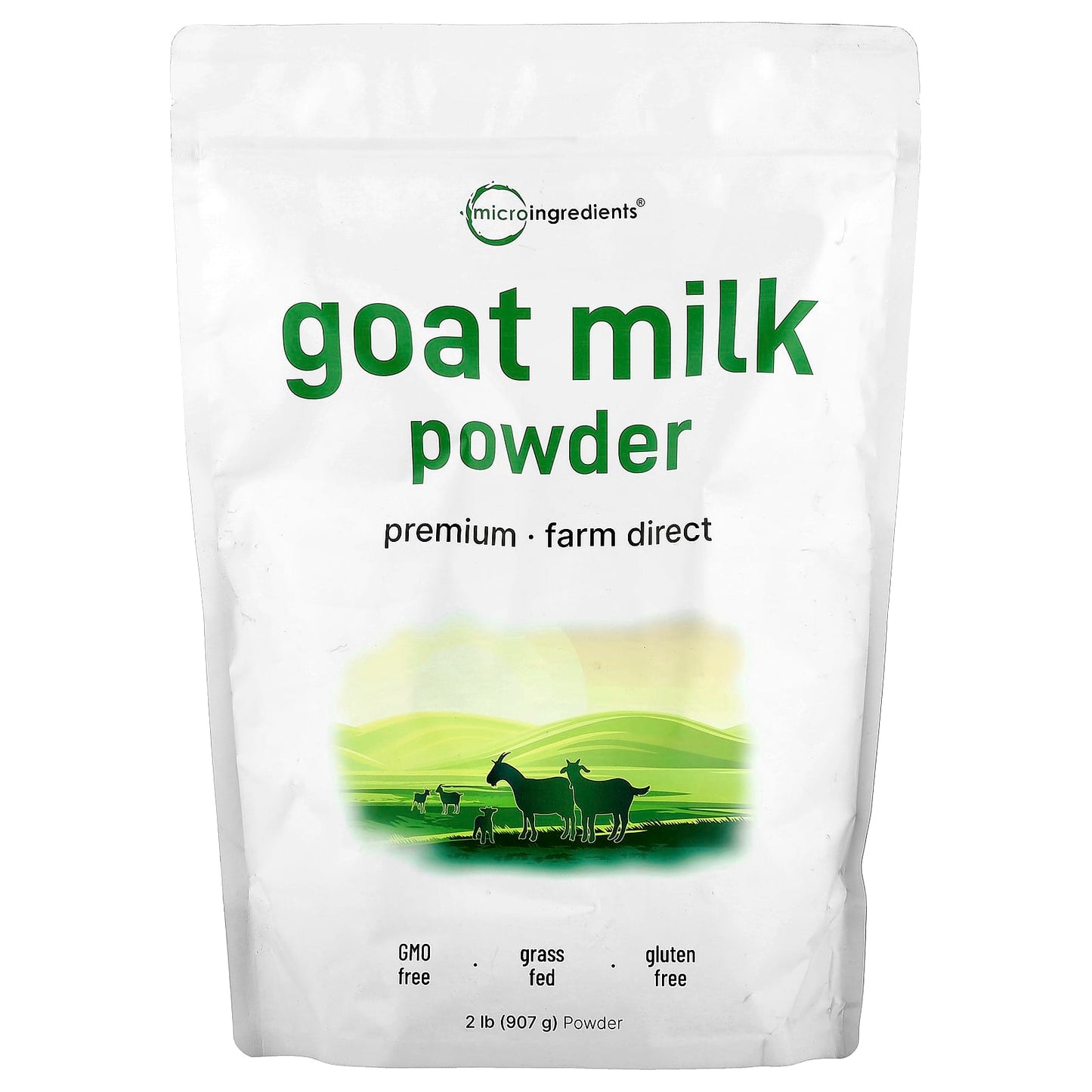 Micro Ingredients, Goat Milk Powder, 2 lb (907 g) - Image 1