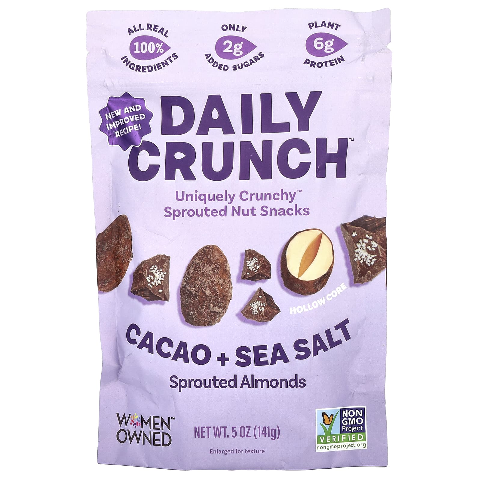 Crunchy Cacao Sprouted Almonds | Vegan, Gluten-Free & Superfood - Image 1