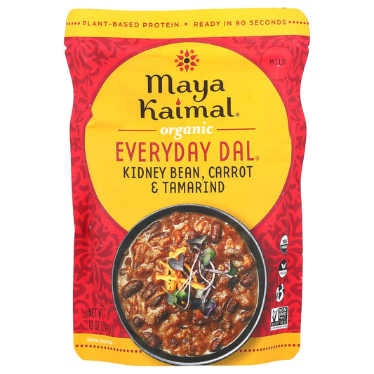 Maya Kaimal, Organic, Everyday Dal®, Kidney Beans, Carrots, Tamarind, Mild , 10 oz (284 g) - Image 1