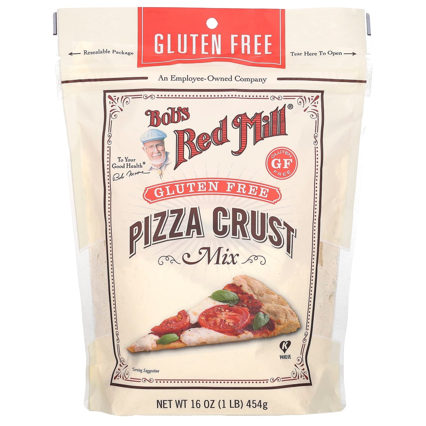 Gluten Free Pizza Crust Mix by Bob's Red Mill, 16 oz - Image 1