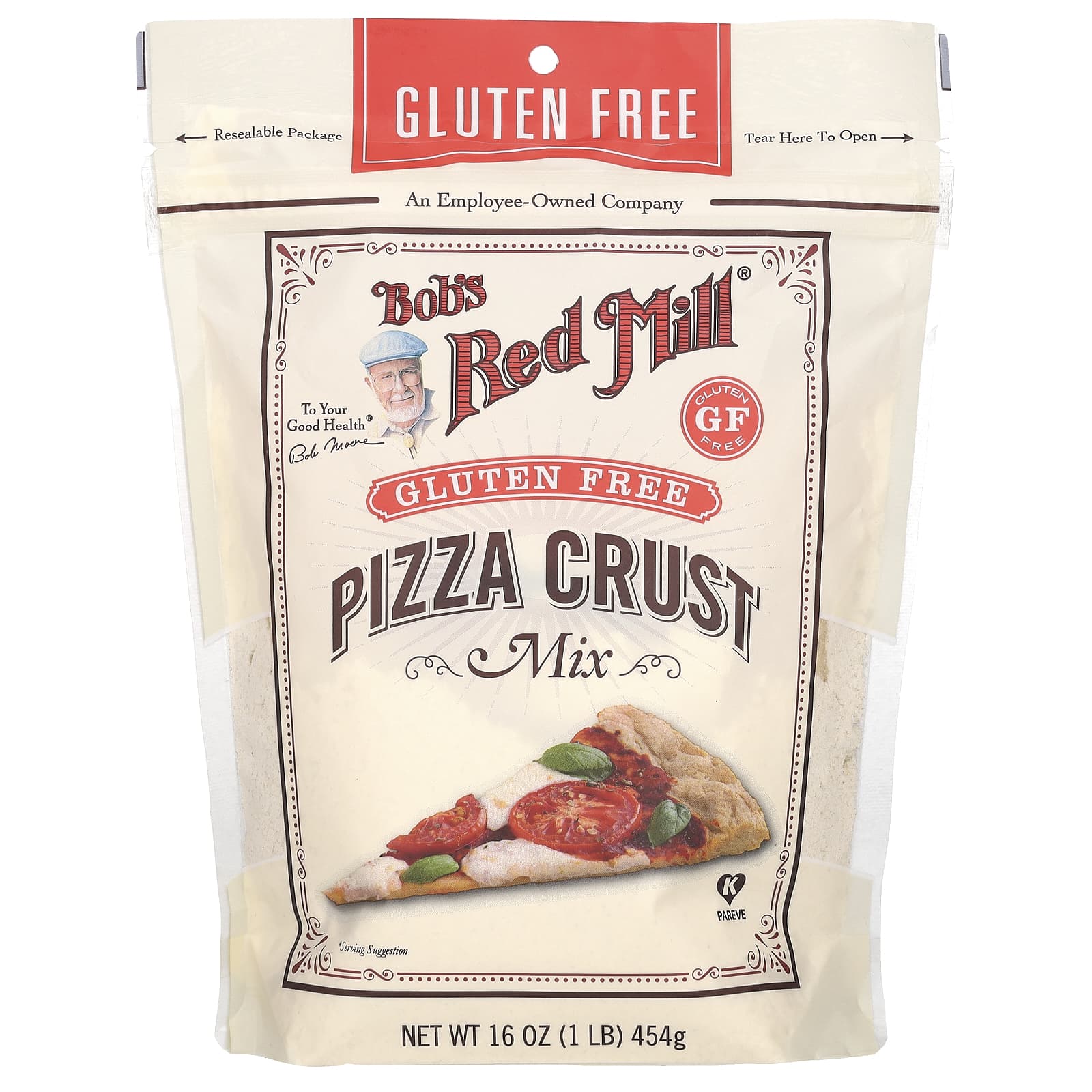 Gluten Free Pizza Crust Mix by Bob's Red Mill, 16 oz - Image 1