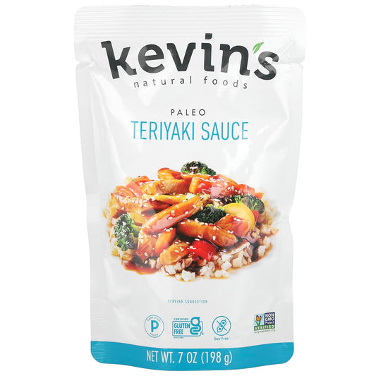 Kevin's Natural Foods, Teriyaki Sauce, 7 oz (198 g) - Image 1