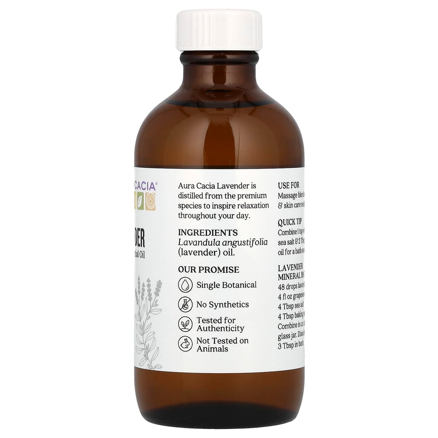 Lavender Essential Oil for Relaxation & Wellness by Aura Cacia - Image 2