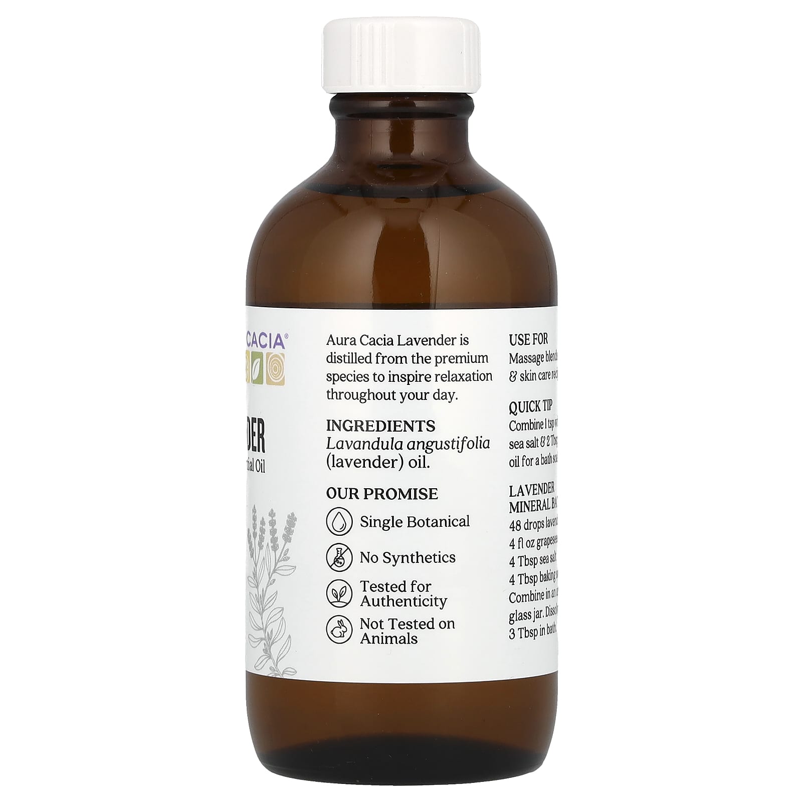 Lavender Essential Oil for Relaxation & Wellness by Aura Cacia - Image 2