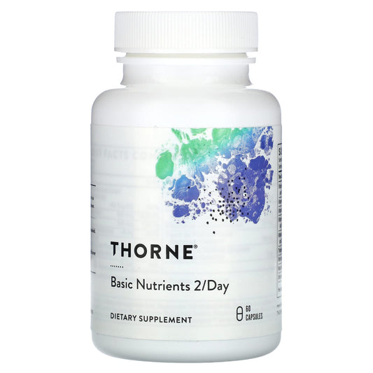 Thorne, Basic Nutrients 2/Day, 60 Capsules - Image 1