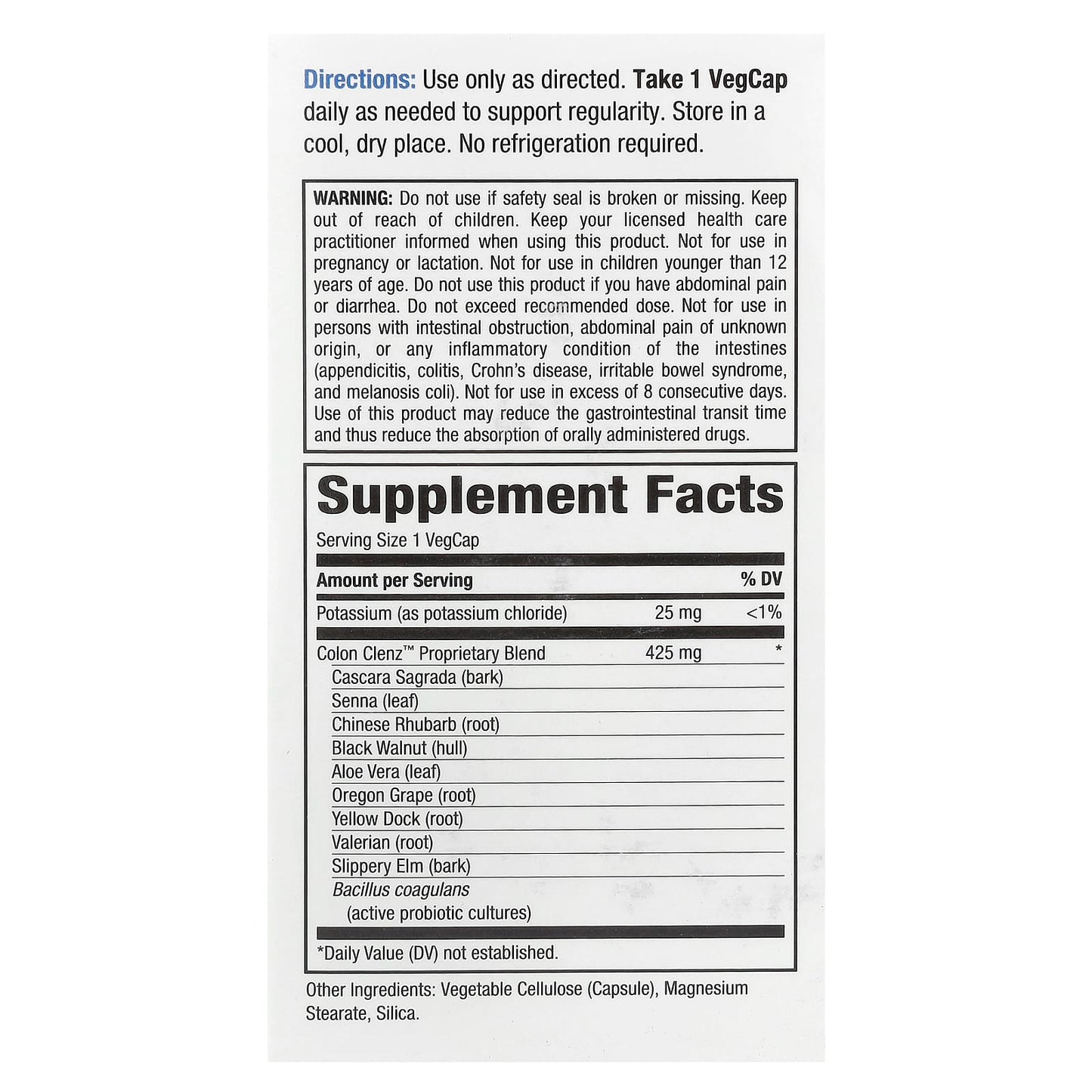 Colon Clenz by BodyGold - 9 Herbals + Probiotics Daily Supplement - Image 2