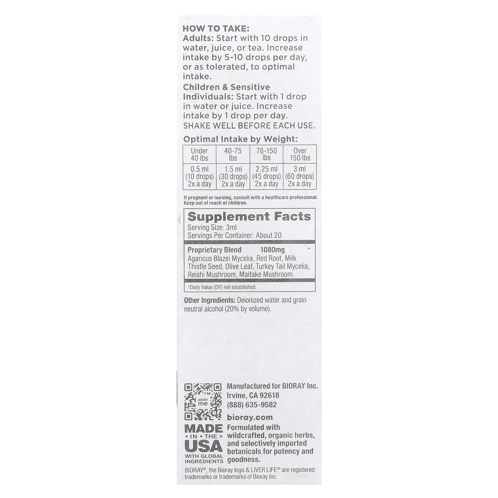 Liver Support Tonic by Bioray - Detoxify & Rejuvenate Your Body - Image 2