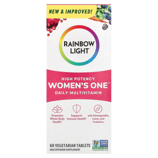 Rainbow Light, Women's One™ Daily Multivitamin, High Potency, 60 Vegetarian Tablets - Image 1