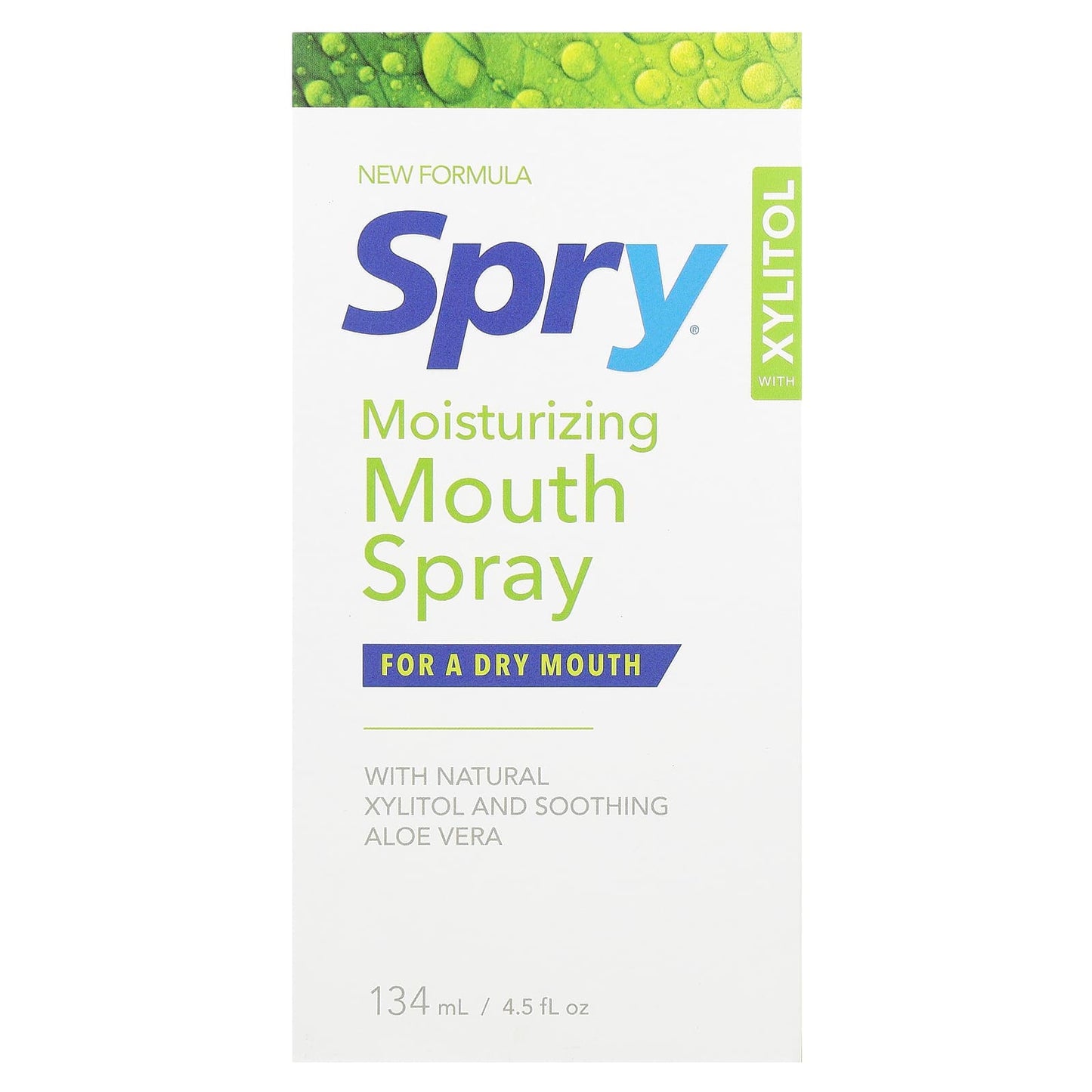 Xlear, Spry, Moisturizing Mouth Spray, 2 Pack, 4.5 fl oz (134 ml) - Image 1