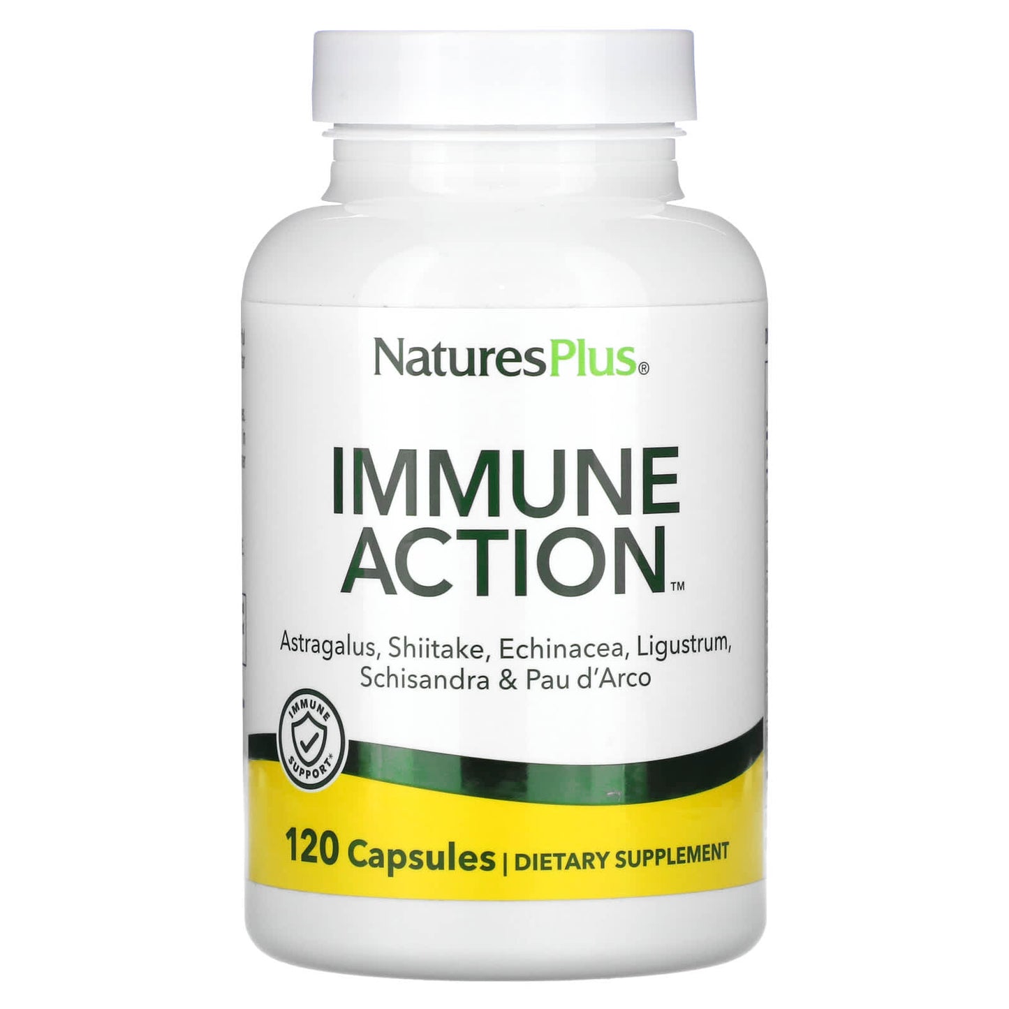 NaturesPlus, Immune Action, 120 Capsules - Image 1