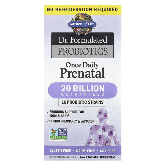 Garden of Life Dr. Formulated Probiotics for Pregnancy & Lactation - 30 Capsules - Image 1