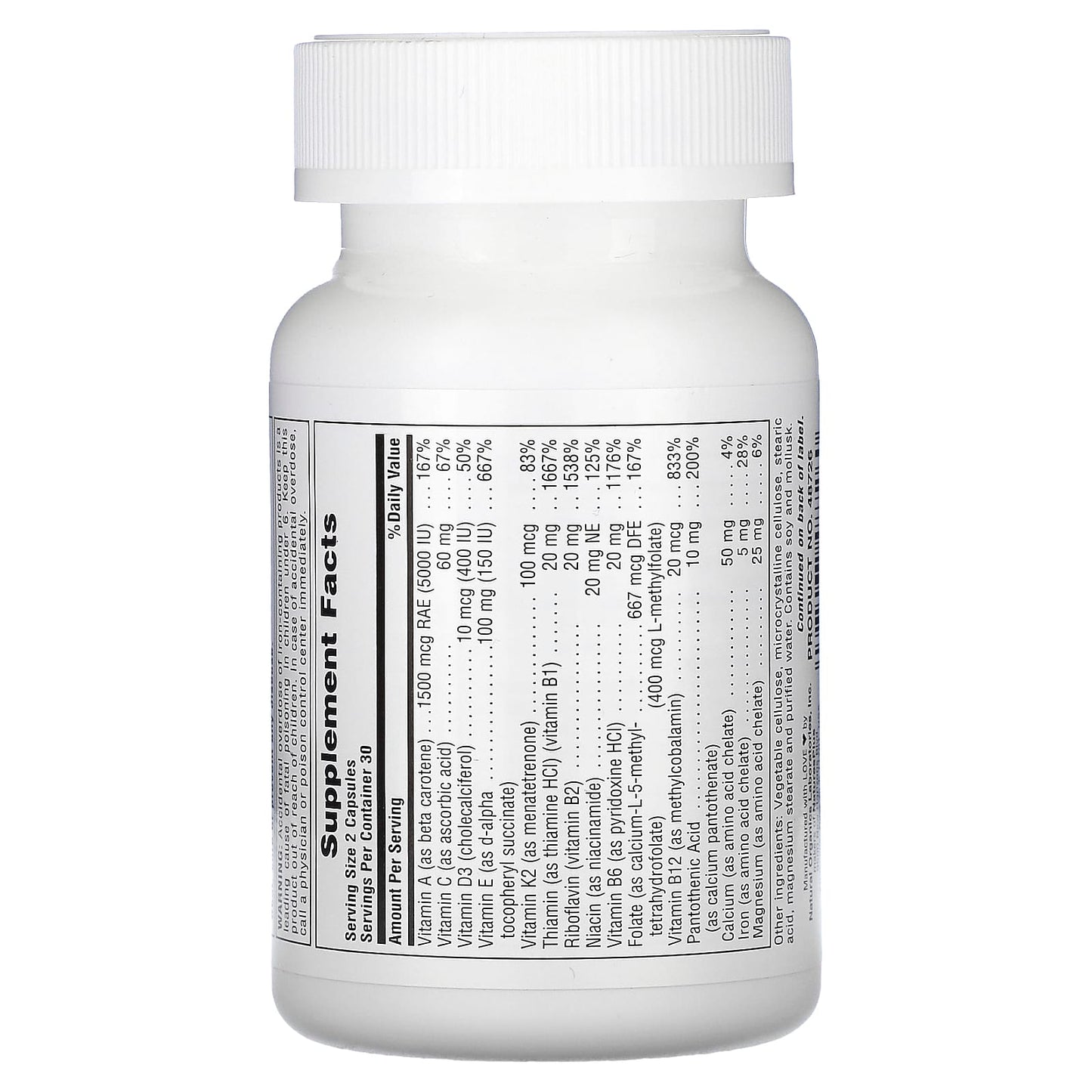 NaturesPlus, ProCreation, Male Fertility Support, 60 Capsules - Image 2