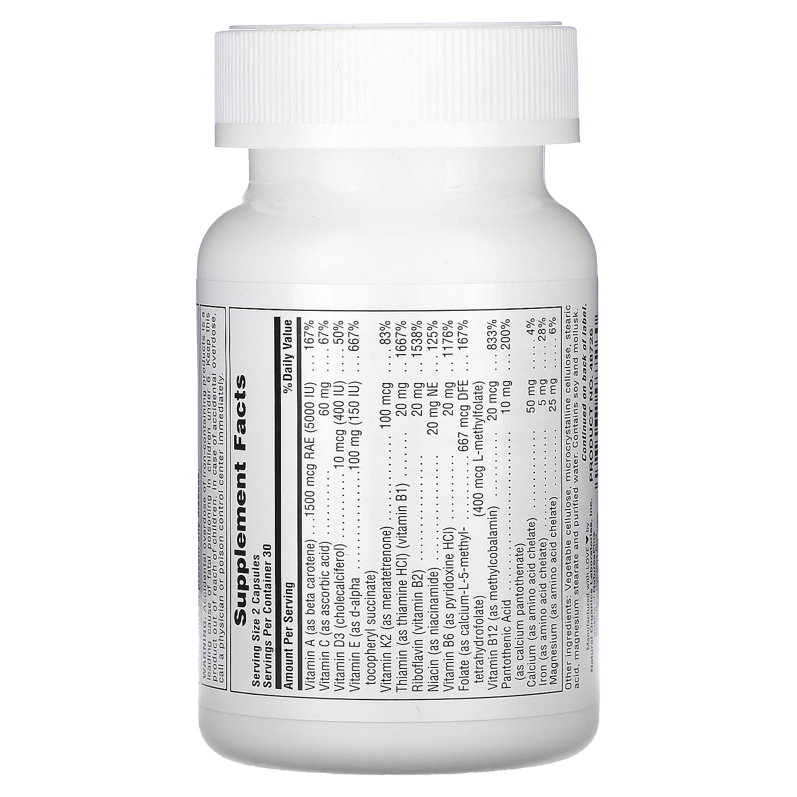 NaturesPlus, ProCreation, Male Fertility Support, 60 Capsules - Image 2