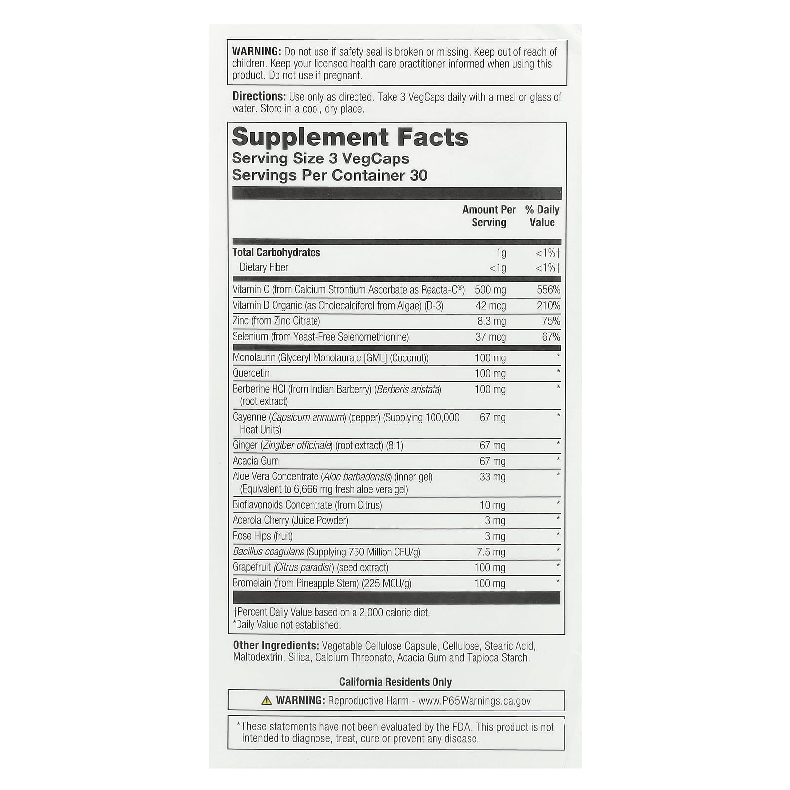 Solaray, ImmuFight™, Respiratory Support, 90 VegCaps - Image 2