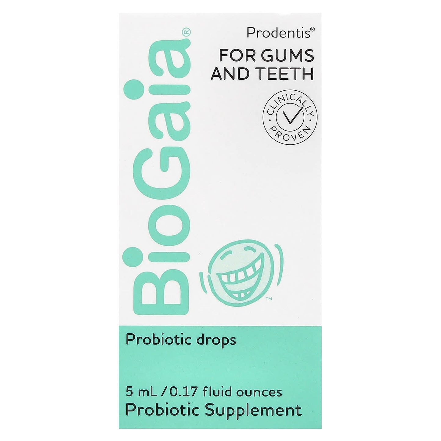 <strong>BioGaia Prodentis Probiotic Drops for Healthy Gums and Teeth</strong> - Image 1