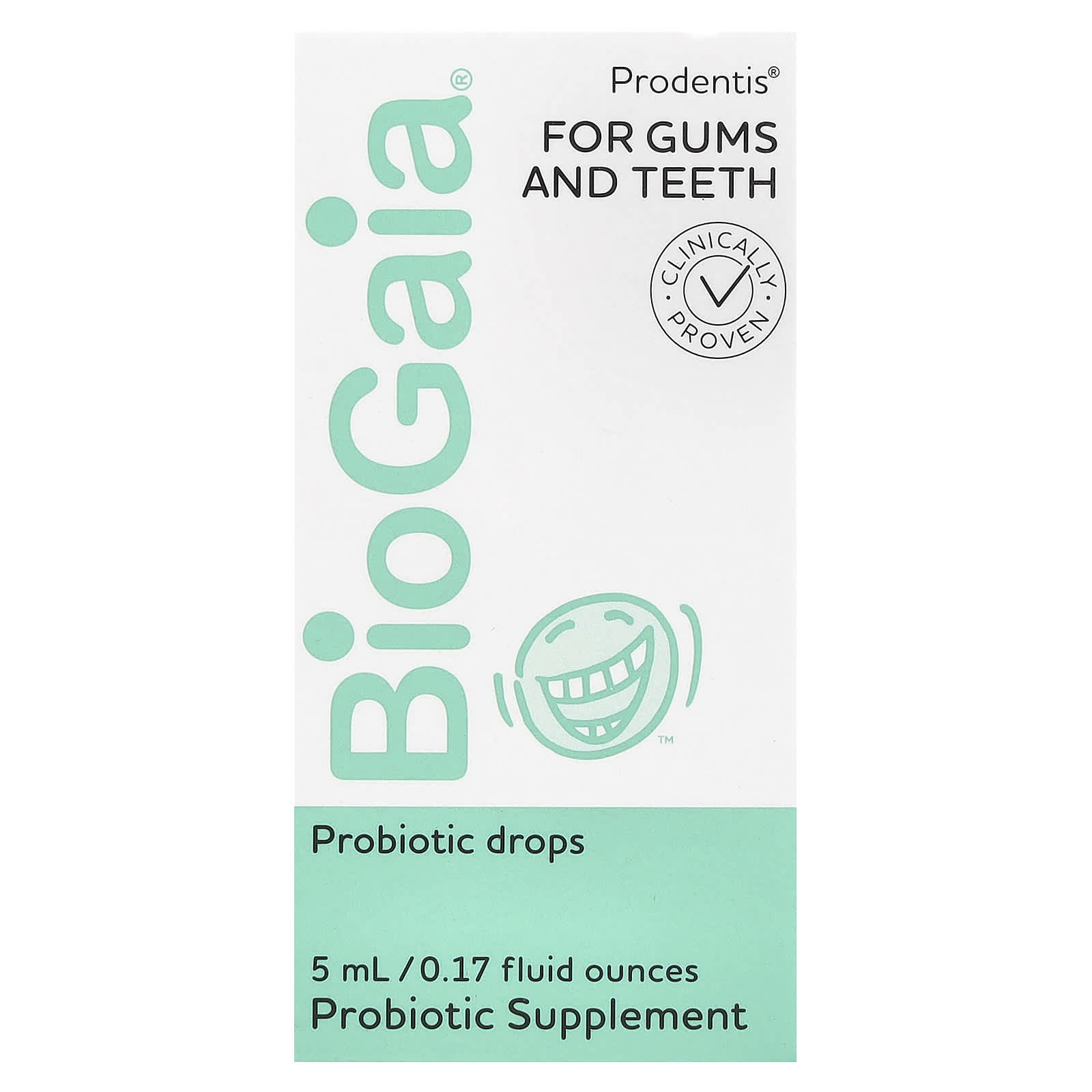 <strong>BioGaia Prodentis Probiotic Drops for Healthy Gums and Teeth</strong> - Image 1