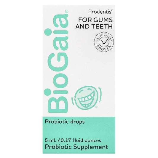 <strong>BioGaia Prodentis Probiotic Drops for Healthy Gums and Teeth</strong> - Image 1