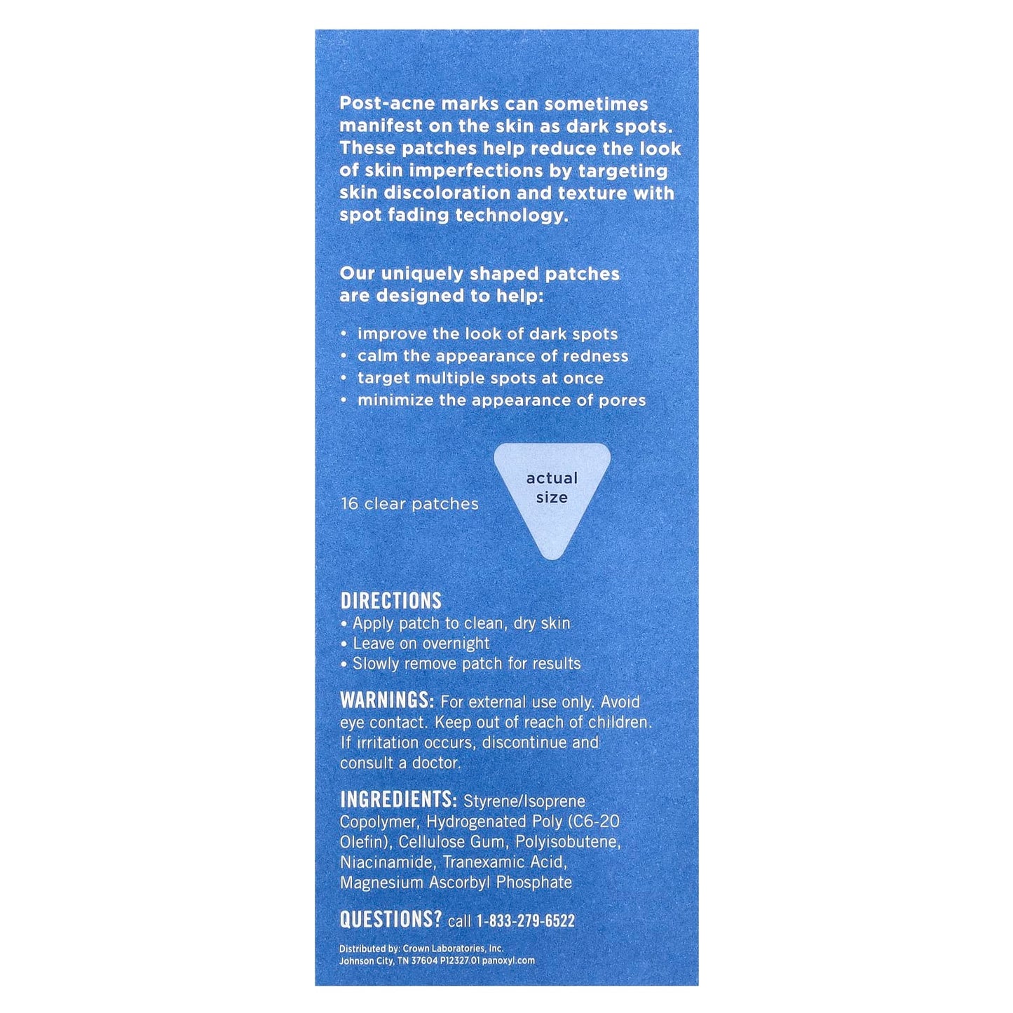 PanOxyl, Blemish Aftercare Brightening Patches, 16 Clear Patches - Image 2