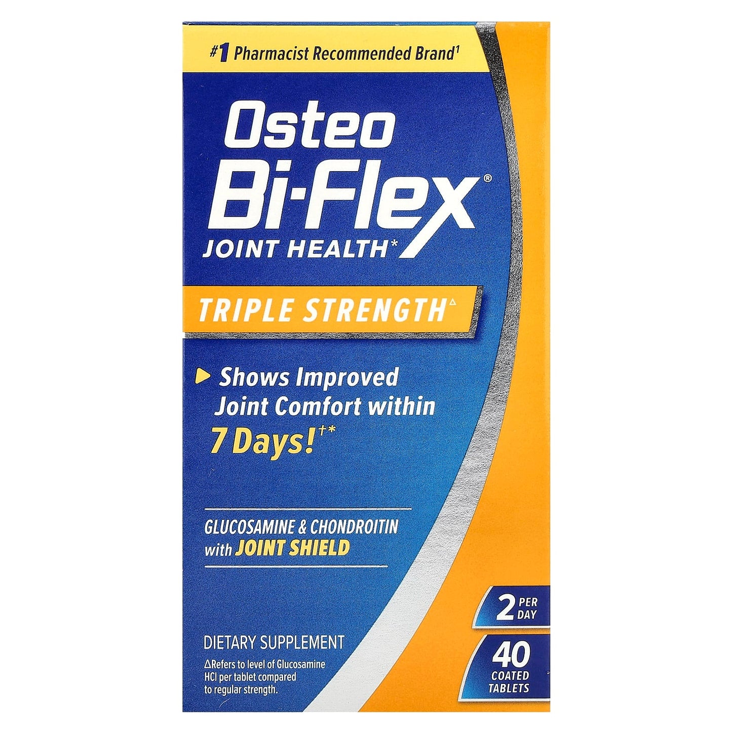 Osteo Bi-Flex, Joint Health, Triple Strength, 40 Coated Tablets - Image 1