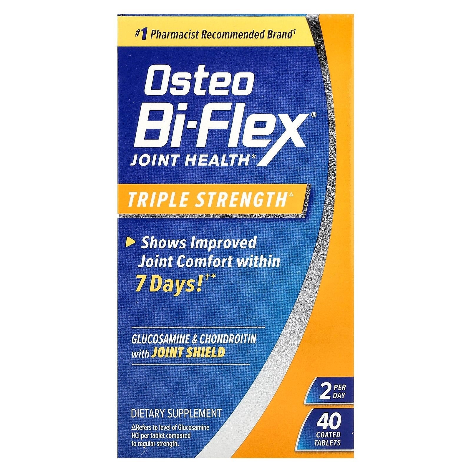Osteo Bi-Flex, Joint Health, Triple Strength, 40 Coated Tablets - Image 1