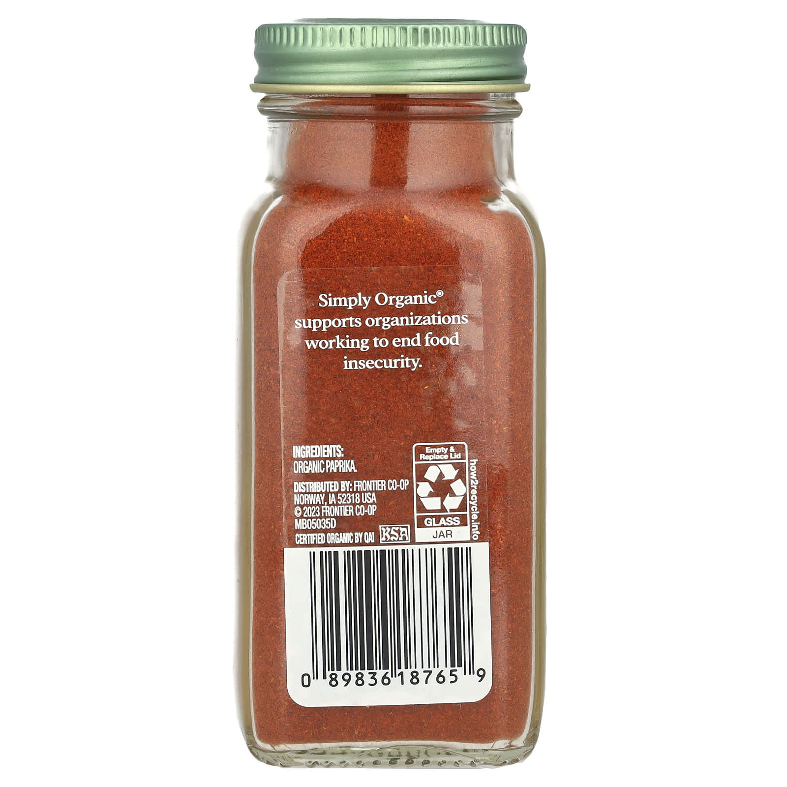 Simply Organic, Paprika, 2.96 oz (84 g) - Image 2
