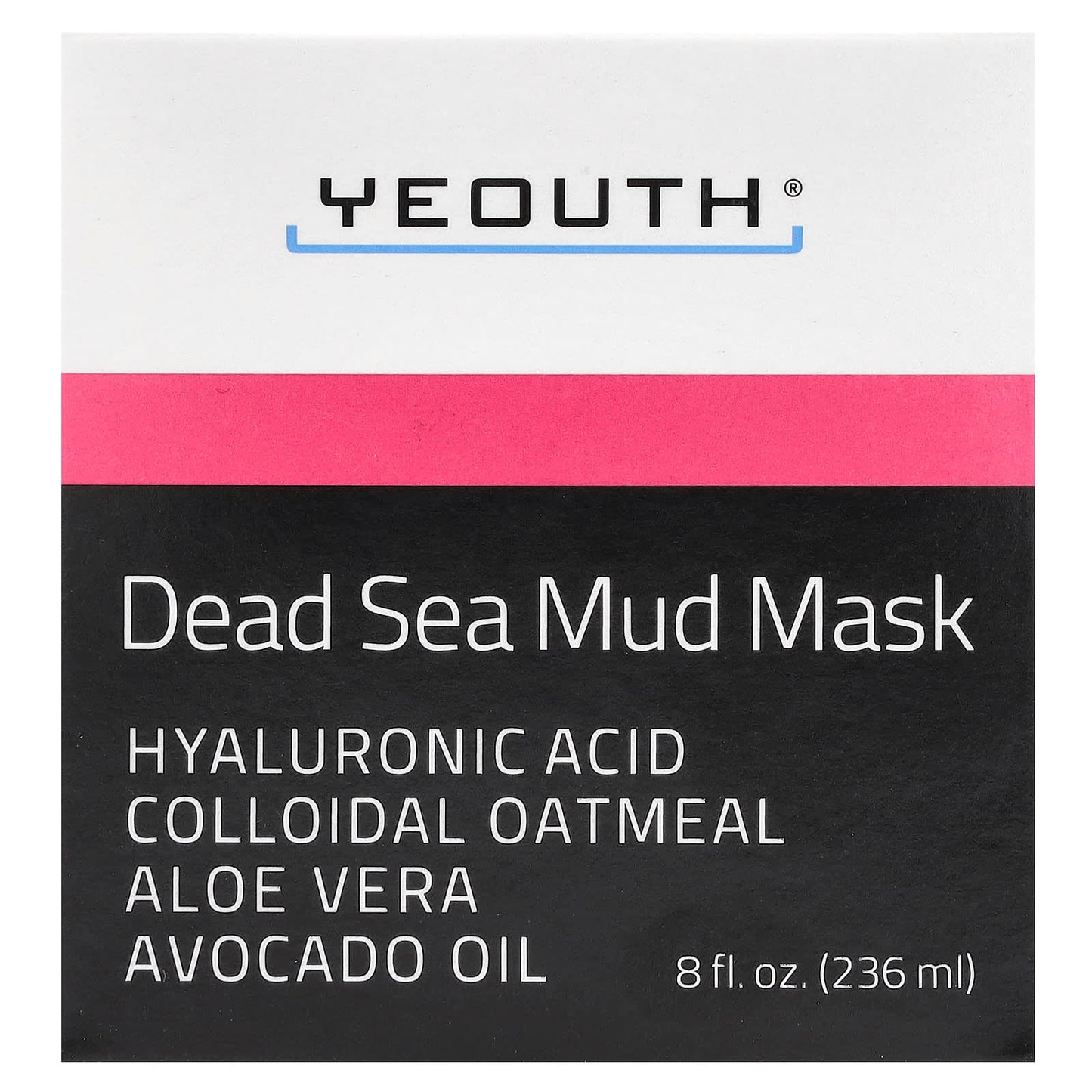 YEOUTH, Dead Sea Mud Beauty Mask, 8 fl oz (236 ml) - Image 2