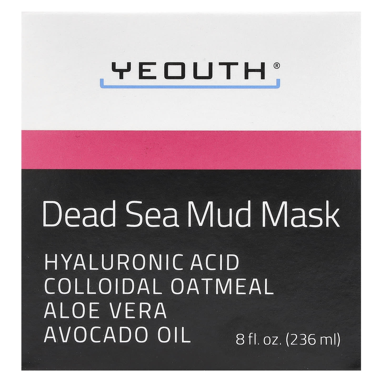 YEOUTH, Dead Sea Mud Beauty Mask, 8 fl oz (236 ml) - Image 2