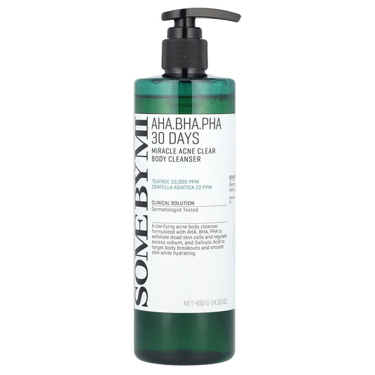 SOME BY MI, AHA. BHA. PHA 30 Days Miracle Acne Clear Body Cleanser, 14.10 oz (400 g) - Image 1