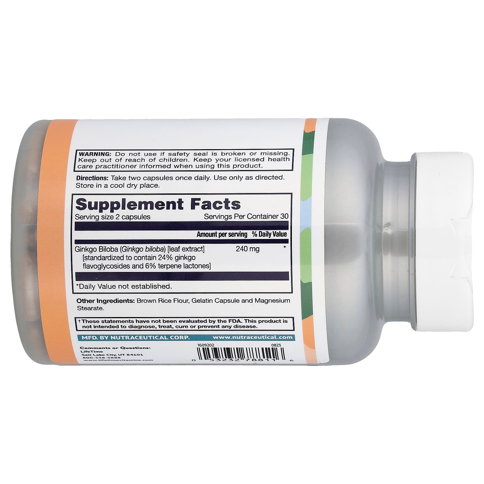LifeTime Vitamins, Brain Health Support, 60 Capsules - Image 2