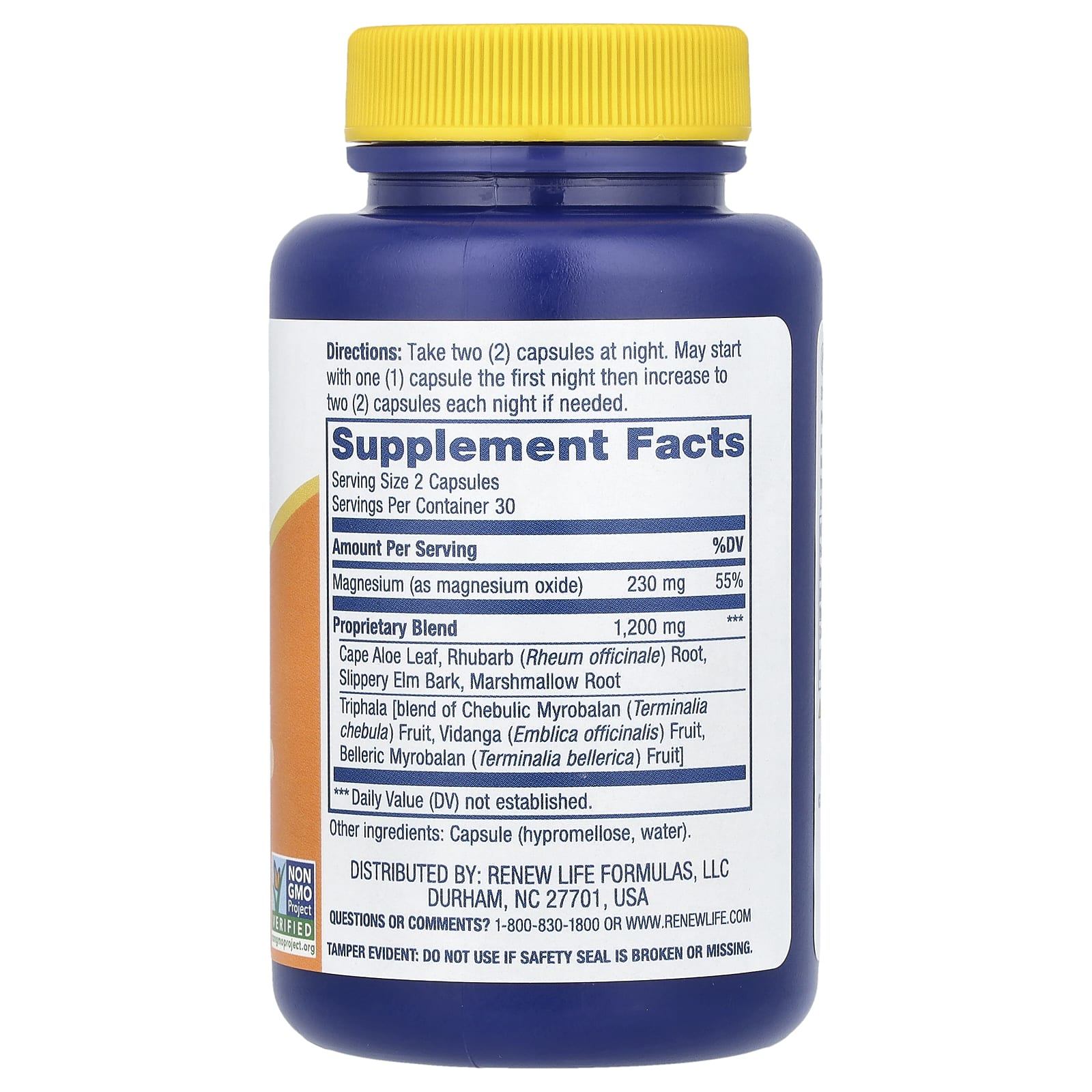 Renew Life, Cleanse More™, 60 Vegetarian Capsules - Image 2