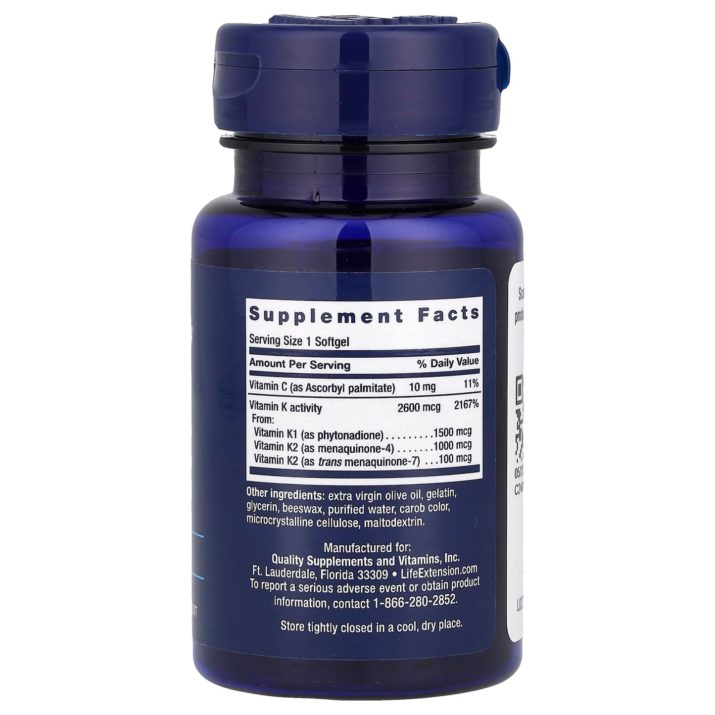 Life Extension, Super K, 90 Softgels
