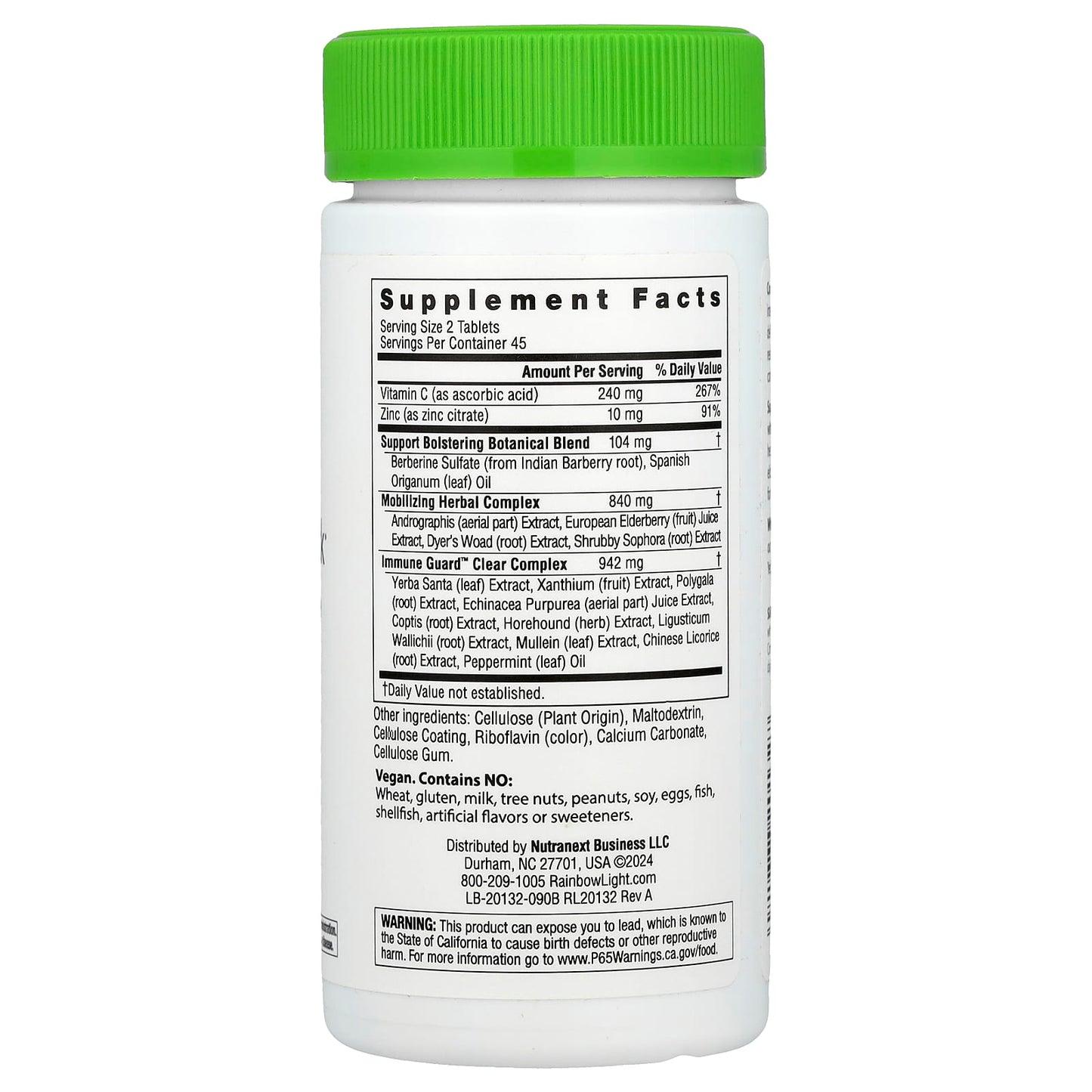 Rainbow Light, Counter Attack®, 90 Tablets - Image 2