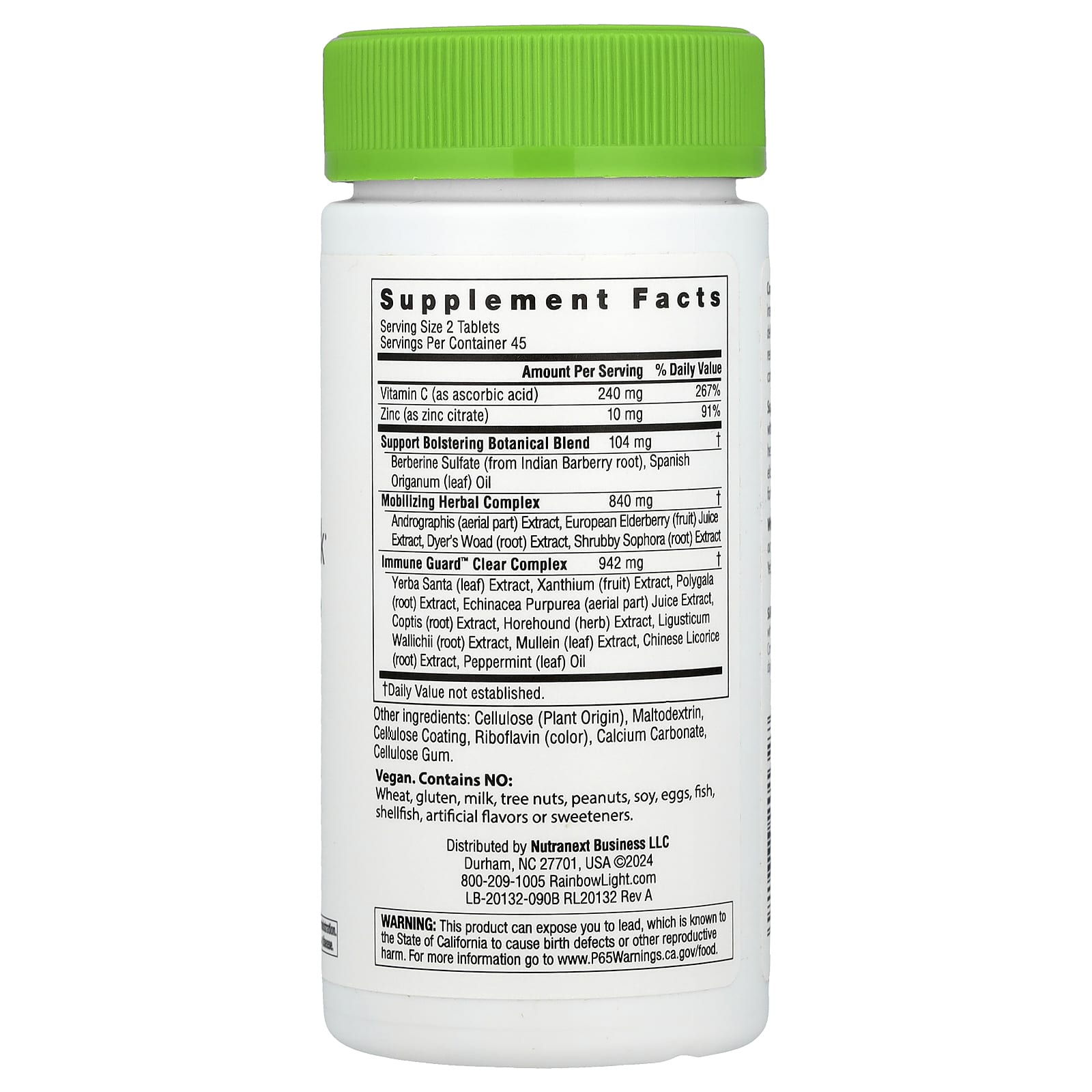 Rainbow Light, Counter Attack®, 90 Tablets - Image 2