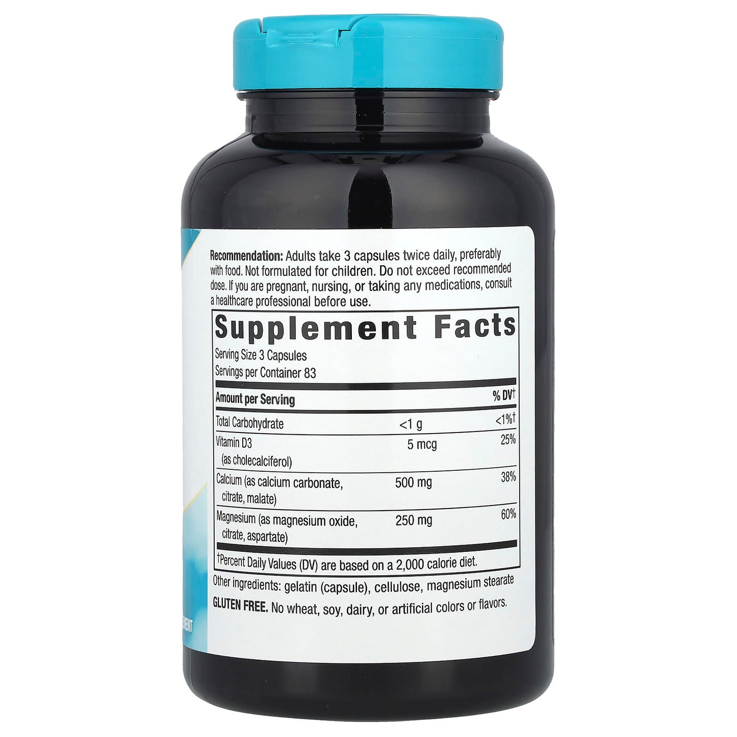 Nature's Way, Calcium Mag & D Complex, 250 Capsules - Image 2