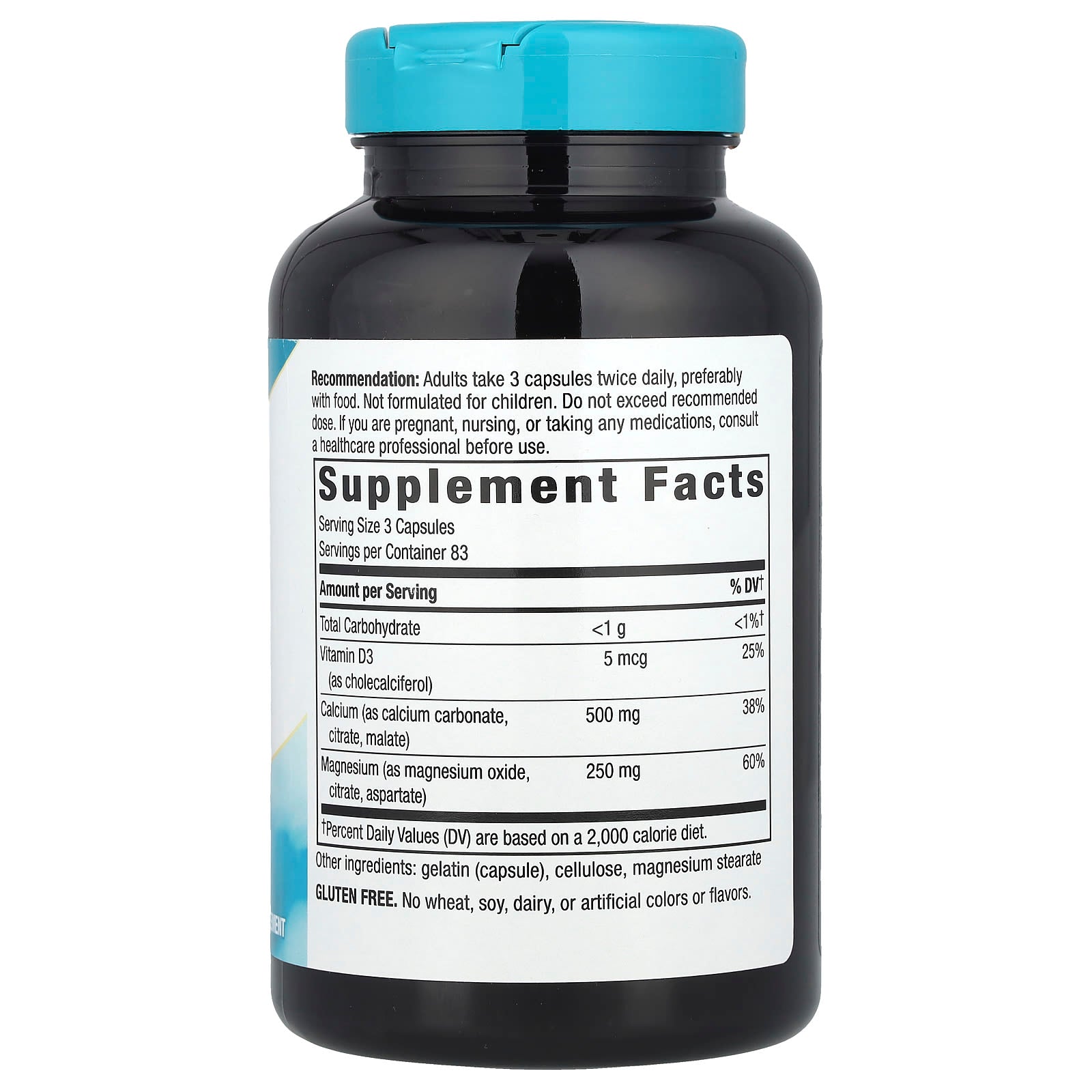 Nature's Way, Calcium Mag & D Complex, 250 Capsules - Image 2