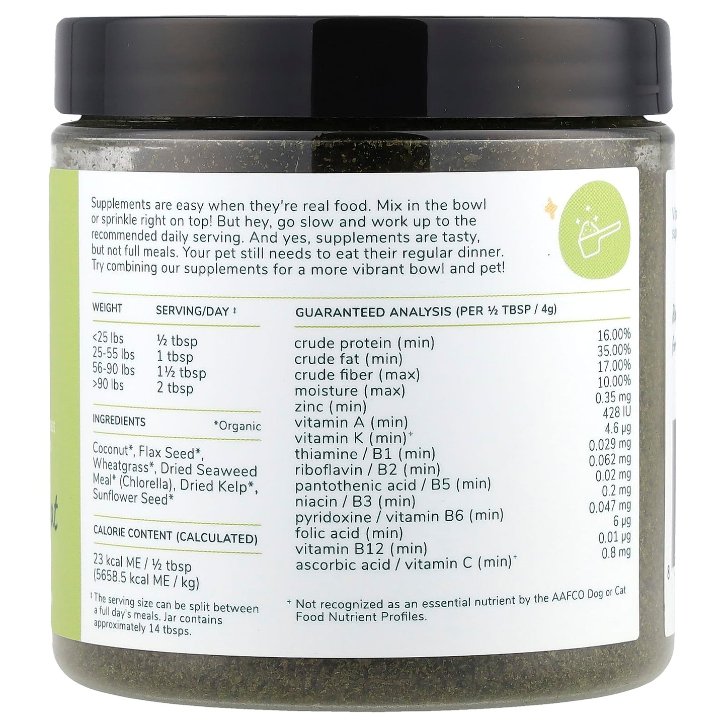 Kin+Kind, Healthy Skin + Coat, Multivitamin For Dogs and Cats, 4 oz (113.4 g) - Image 2