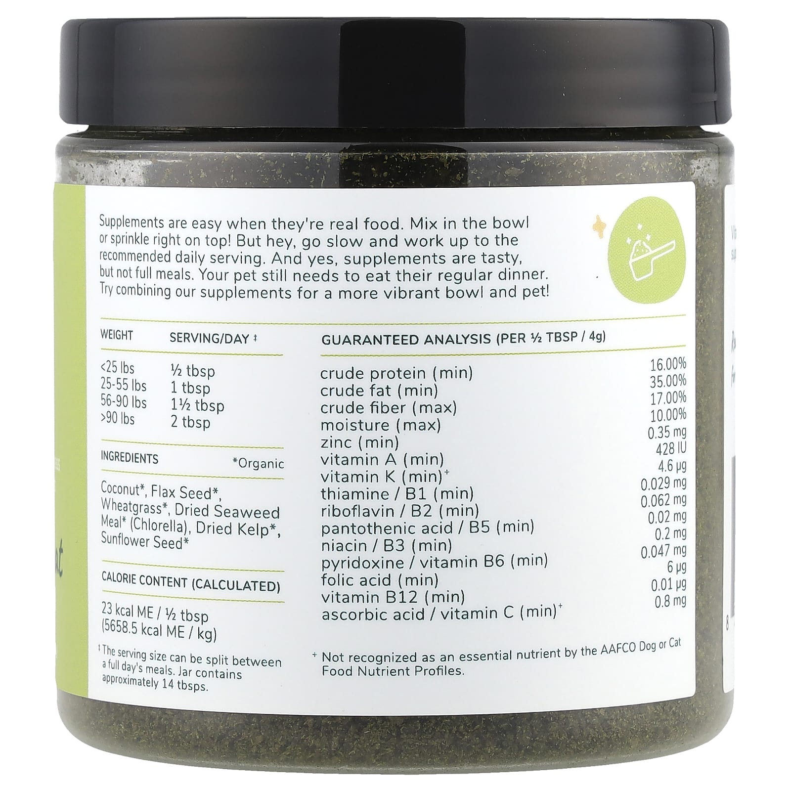 Kin+Kind, Healthy Skin + Coat, Multivitamin For Dogs and Cats, 4 oz (113.4 g) - Image 2