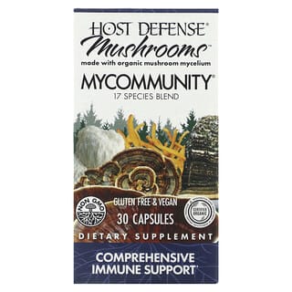 Host Defense MyCommunity 30 Capsules for Immune Support