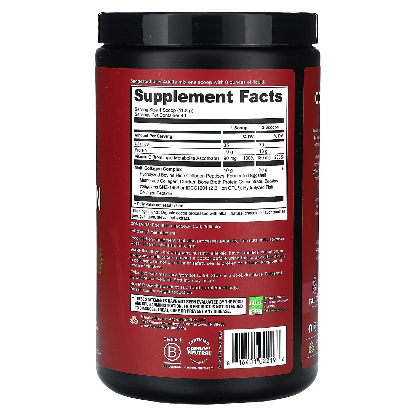 Transform Your Health with Ancient Nutrition's Multi Collagen Protein - Image 2