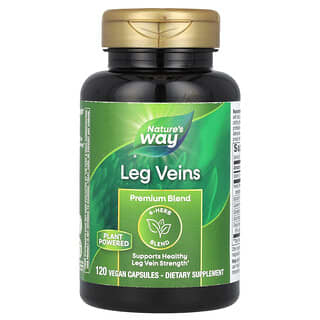Nature's Way Leg Vein Strength Support - 120 Vegan Capsules
