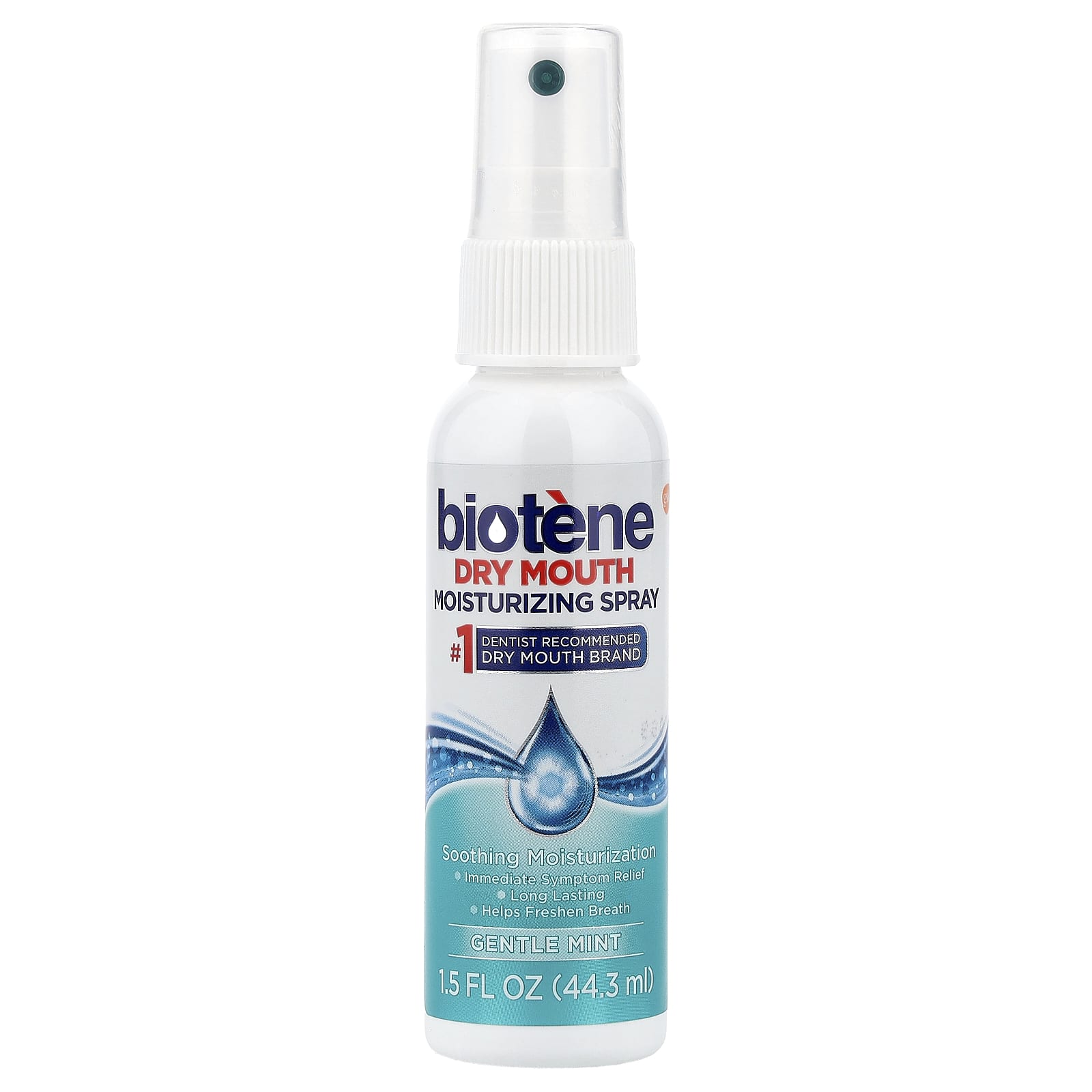 Biotene Dry Mouth Moisturizing Spray - Gentle Mint, 1.5 fl oz (44.3 ml) - Image 1