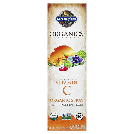 Vitamin C Organic Spray by Garden of Life - Boost Immunity & Skin Health - Image 1