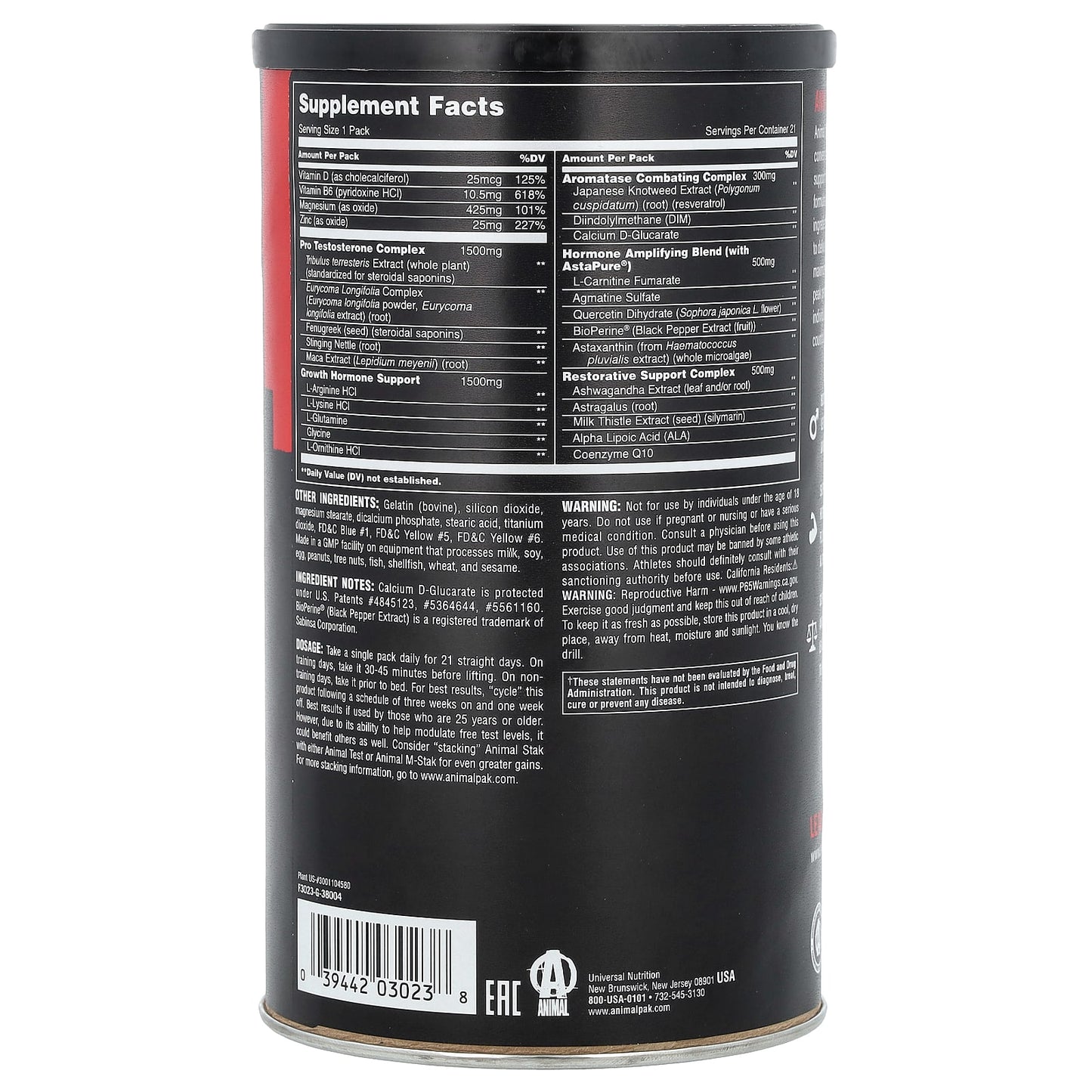 Boost Muscle Growth with Animal Stak All-In-1 Hormone Booster - Image 2