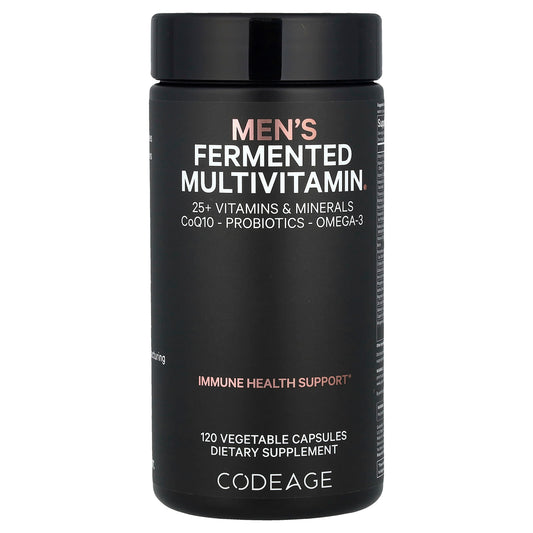 Codeage Men's Fermented Multivitamin, 120 Capsules - Boost Energy & Immunity - Image 1