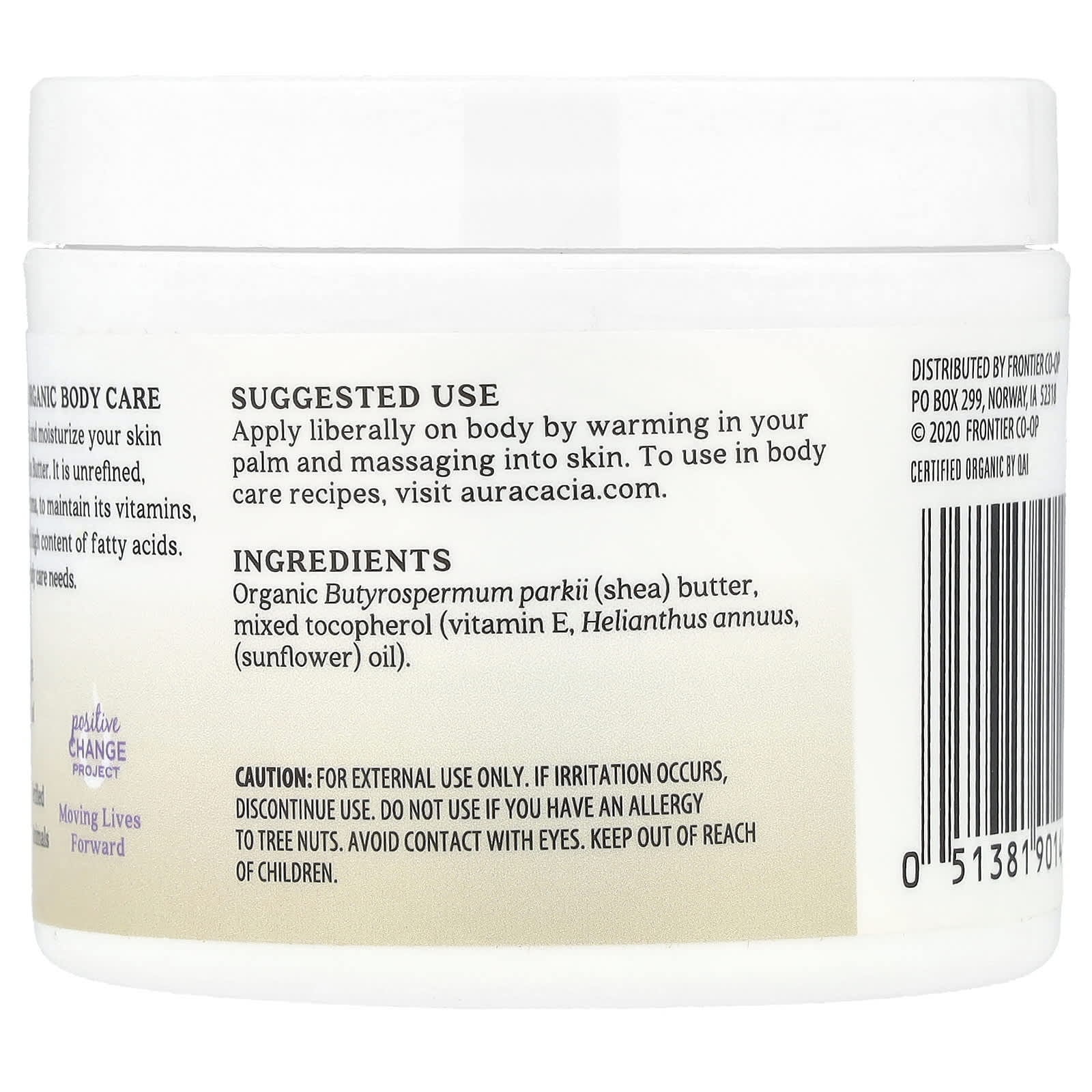 Organic Shea Butter for Smooth, Nourished Skin by Aura Cacia - Image 2