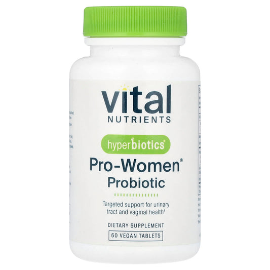 Vital Nutrients, Hyperbiotics®, Pro-Women® Probiotic, 60 Vegan Tablets - Image 1