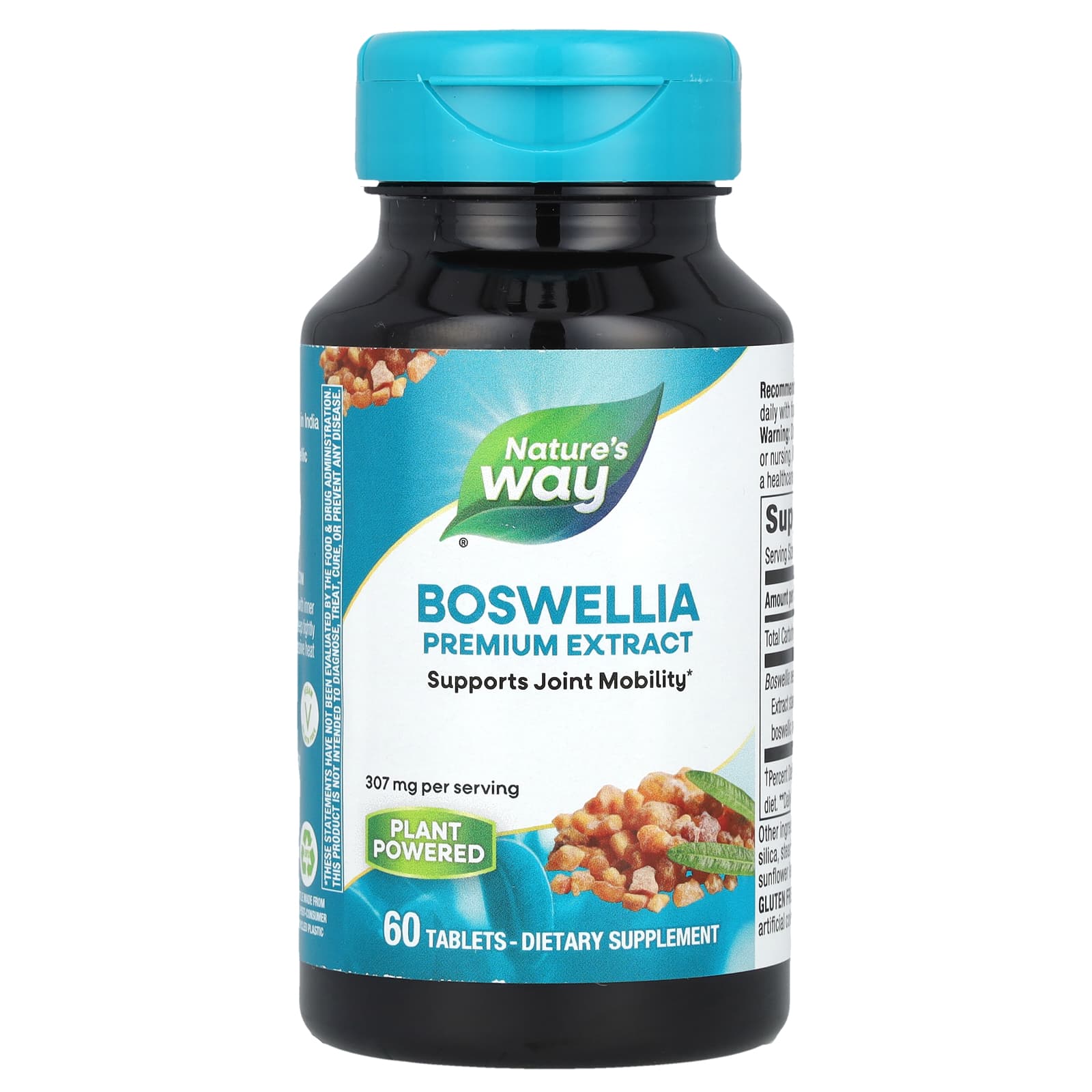 Nature's Way, Boswellia, Premium Extract, 307 mg, 60 Tablets - Image 1